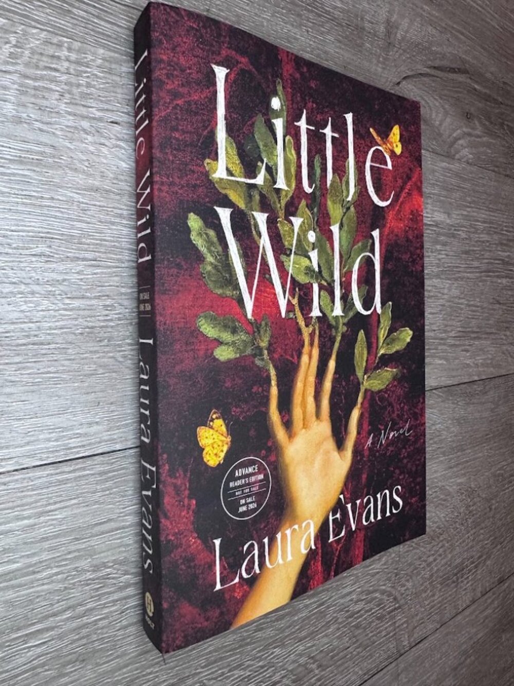 Little Wild Laura Evans ARC Advance Reader Copy Uncorrected Proof Novel Book - Picture 4 of 4